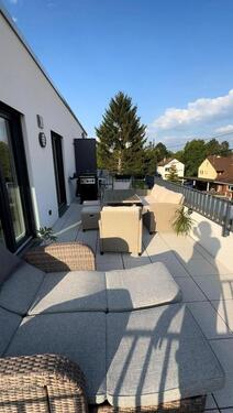 Foto - Neubau 2 Zi Penthouse-Wohnung nach Erstbezug, Balkon, EBK, KFW 40+ frei ab 01.07.