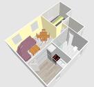 Foto - Dachgeschoßwohnung in Bützow zur Miete