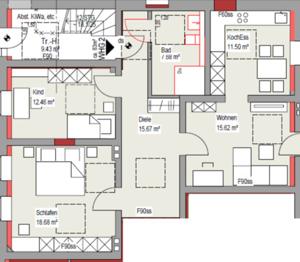 Foto - Frisch sanierte Altbauwohnung Erstbezug, Herford Stiftsberg