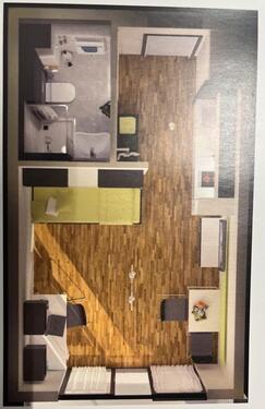 Foto - 1 Zimmer Etagenwohnung in Nürnberg