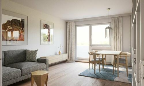Foto - Gera:Hübsche, helle Pärchenwohnung mit Balkon