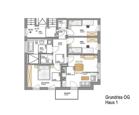 Foto - 4 Zimmer Etagenwohnung in Deggendorf