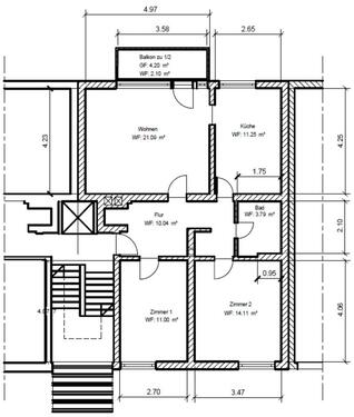 Foto - 3 Zimmer Erdgeschoßwohnung zum Kaufen in München
