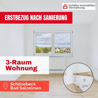 Foto - Einziehen & wohlfühlen: Frisch sanierte 3-Zimmer-Wohnung in Bad Salzelmen