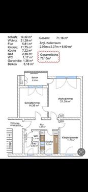 Foto - 3 Zimmer Wohnung in FN zu vermieten