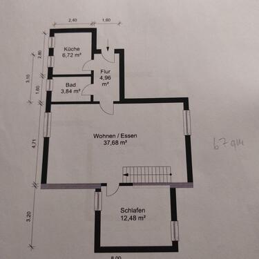 Foto - 2 Zimmer Wohnung mit Gartenbenutzung und Garage in Staaken