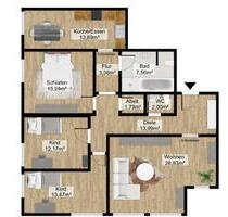 4-Zimmer Wohnung 2014 modernisiert 3 Außenstellplätze - Marbach am Neckar