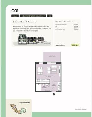 Foto - 1-Zimmer Wohnung Neubau ab März 2027 in Schönaich 71101