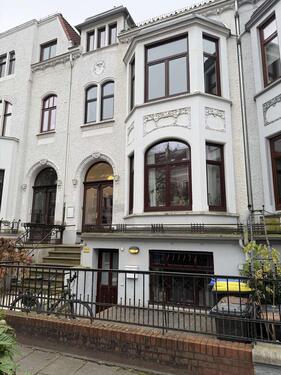 Foto - Schwachhausen - Mehrgeschossige Büroflächen in Altbremer Reihenhaus