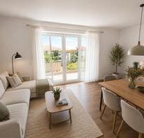 Helle, renovierte 4-Zimmer-Wohnung mit Südbalkon, Carport - Sonneberg