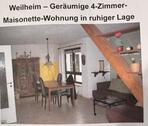 Foto - Weilheim – 4-Zi.-Maisonette, 107 m², 3 Balkone, Keller & Garage