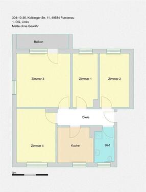 Foto - Etagenwohnung in Fürstenau