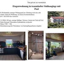 Sonnige Etagenwohnung in Weidenthal zu vermieten