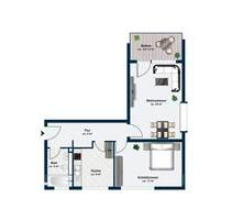 Großzügige 2-Zimmer-Wohnung in Wolfratshausen Waldram FREI