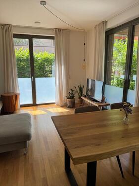 Foto - Oktober-Dezember: Moderne 3 Zimmer Wohnung, Garten, Südstadt