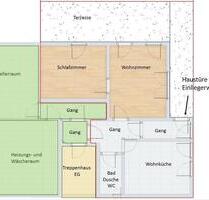 2-Zimmer Wohnung - 600,00&nbsp;EUR Kaltmiete, ca.&nbsp; 65,00&nbsp;m&sup2; in Laupheim (PLZ: 88471)