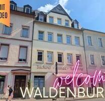 ++ einziehen & wohlfühlen - neue, charmante 2-Raum Wohnung direkt am Markt in Waldenburg ++