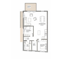 Moderne 3 Zimmer Wohnung 100m², Erstbezug Neubau 1. OG - Heßheim