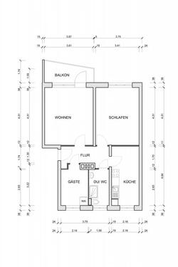 Foto - 3 Zimmer Etagenwohnung zur Miete in Chemnitz