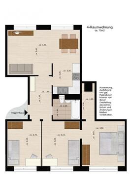 Foto - Etagenwohnung in Dessau-Roßlau