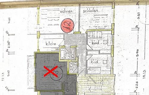 Foto - 4-Zimmer Wohnung mit Balkon und Garage in Lützel