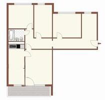 Smarter Wohnen: günstig geschnittene 4-Zimmer-Wohnung - Berlin Marzahn-Hellersdorf