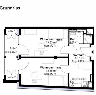 Foto - Etagenwohnung in Mainz zur Miete