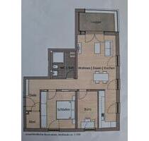 Helle 3 Zimmerwohung mit Loggia zu vermieten - Waldachtal