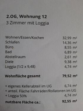 Foto - 3 Zimmer Etagenwohnung zur Miete in Waldachtal