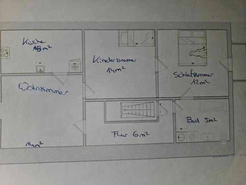 Foto - 3 Zimmer Etagenwohnung zur Miete in Sprockhövel