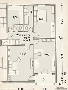 Foto - 4-Zimmer Wohnung mit Balkon und EBK