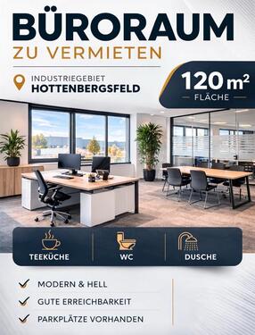 Foto - Bürofläche 120qm mit Garten Terrasse zu vermieten