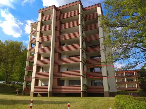 Foto - 3-Zimmer-Wohnung mit Balkon, Einbauküche und Garage in Enzklöster