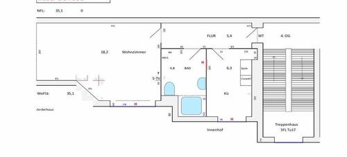 Foto - 1-Zimmer Wohnung Prenzlauerberg