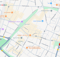 Parkplatz Stellplatz in der Innenstadt von Worms