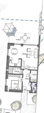 Foto - 2 Zimmer Etagenwohnung zur Miete in Saterland