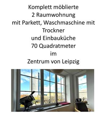 Foto - 2 Raumwohnung Leipzig-Zentrum möbliert auf unbestimmte Zeit