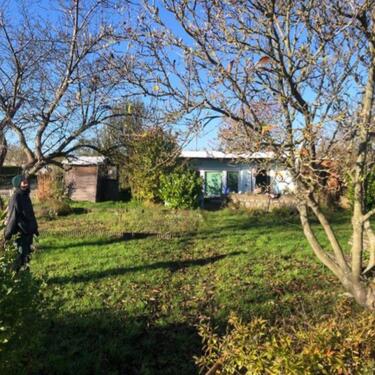 Foto - Märchengarten auf der Insel - Kleingarten mit Laube, Rügen