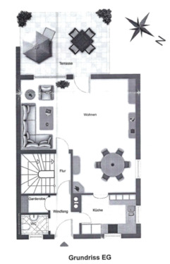 Foto - Idyllische 4-Zi-DHH - 495.000,00&nbsp;EUR Kaufpreis, ca.&nbsp; 120,00&nbsp;m&sup2;