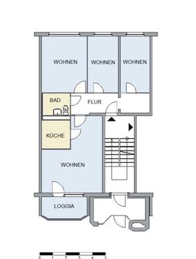 Foto - 4-Raum-Wohnung Rostocker Viertel