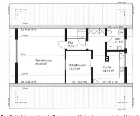 Foto - 2.5 Zimmer Dachgeschoßwohnung zur Miete in Schlier