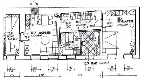 Foto - 3 Zimmer Maisonettenwohnung zur Miete in Löbau