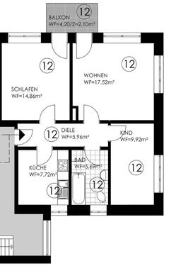 Foto - Wohnung Dingolfing Bahnhofstraße