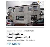 Haus Eigentumswohnung - 60.000,00 EUR Kaufpreis, ca. 105,00 m² in Hoyerswerda (PLZ: 02977) Haus Eigentumswohnung - 60.000,00 EUR Kaufpreis, ca. 105,00 m² in Hoyerswerda (PLZ: 02977)