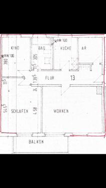 Foto - Etagenwohnung zur Miete in Uelzen
