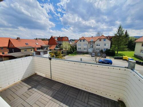 Foto - Helle 2-Zimmer-Whg mit Balkon und Brockenblick