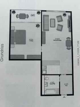 Foto - 2-Zimmer mit Balkon in Liederbach