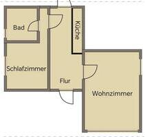2-Zimmer-Wohnung in ruhiger Wohngegend Zweitwohnung WG - Putbus