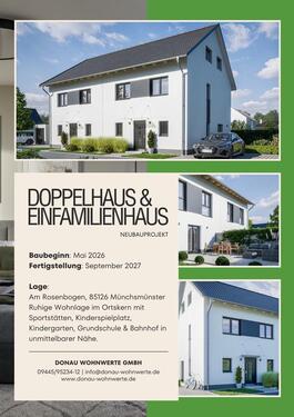 Foto - Einfamilien- und Doppelhaus in Münchsmünster