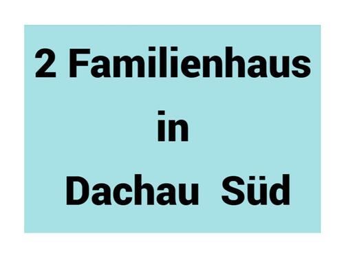 Foto - 2 Familienhaus in Dachau Süd - 1.000.000,00&nbsp;EUR Kaufpreis, ca.&nbsp; 150,00&nbsp;m&sup2;